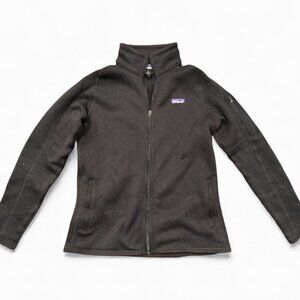 Patagonia Women’s Better Sweater Full-Zip Jacket – Black – Size Large